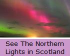 The Northern Lights in Scotland