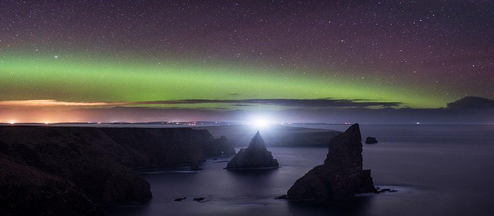 The Northern Lights in Scotland